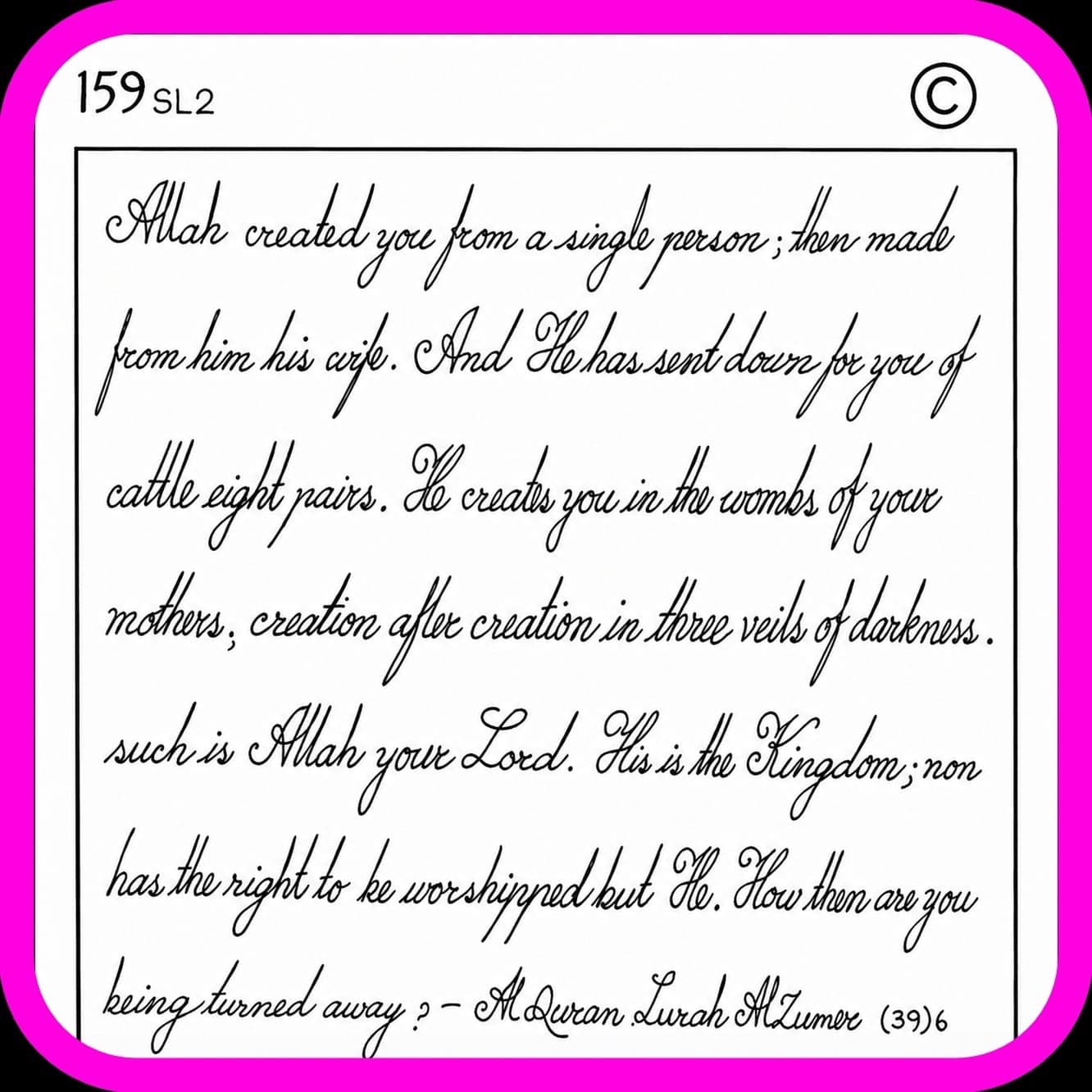 3 Fingers Handwriting